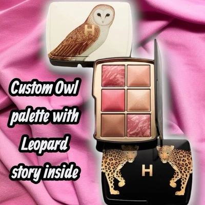 HOURGLASS OWL Palette With LEOPARD Palette Story inside-CUSTOM BNIB! 🐆🦉 - Image 1 of 4