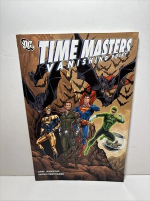 Time Masters Vanishing Point TPB -1ª impresión DC Comics Dan Jurgens fuera de existencia Rapmund Foto 1 de 3