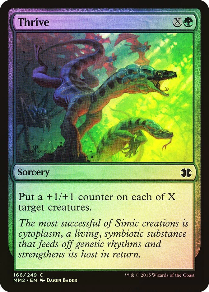 MTG FOIL Thrive  - Modern Masters 2015 #166 - Image 1 of 1