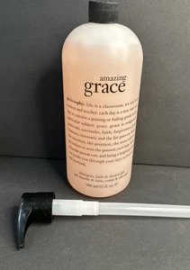 Philosophy Amazing Grace Shampoo Bad Duschgel 32oz Jumbo + Pumpe - Bild 1 von 7