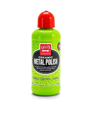 Griot's Garage Ceramic Metal Polish SiO2 Chrome Aluminum Stainless - 16 oz - Image 1 of 4