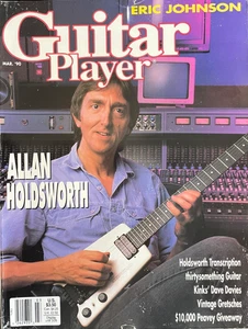 Guitar Player Magazine March 1990 Allan Holdsworth Kinks Dave Davies EricJohnson - Imagen 1 de 1