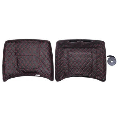 Tour Pack Forros Hilo Rojo Costura Forro Picado Tour Pack Foto 1 de 4