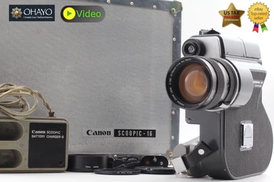Cámara de película Canon Scoopic-16 16 mm CLA'd [óptica como nueva con maletero] de JAPÓN Foto 1 de 4