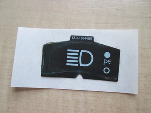 Kenworth S53-1004-001 Label Sticker for Head Light Headlight Switch #M160UH - Picture 1 of 4