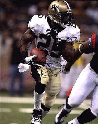 Реджи Буш подписал NFL футбол 8 x 10 фото с сертификатом с автографом 03 - Изображение 1 из 2