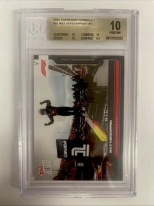 2024 Topps Now Fórmula 1 Max Verstappen #25 60th Career Victory BGS 10 IMPECABLE - Imagen 1 de 4