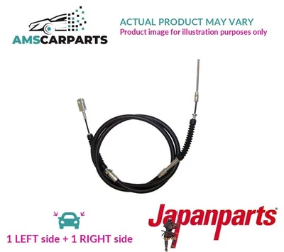 HANDBRAKE CABLE PAIR REAR BC-H46R JAPANPARTS 2PCS NEW OE REPLACEMENT - Image 1 of 4