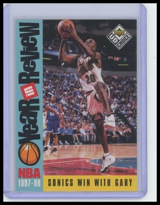 1998-99 UD Choice #188 Gary Payton - Image 1 of 2