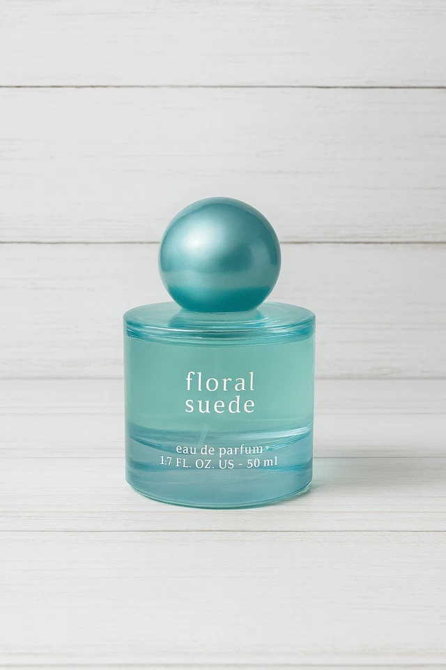 TRU FRAGRANCE Floral Suede Eau De Parfum - 1,7 Oz. - DIFÍCIL DE ENCONTRAR! DESCONTINUADO - Imagem 1 de 1