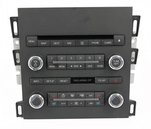 11-12 Lincoln MKZ AM-FM-XM Radio mp3 CD Navegación Listo con Control de Temperatura BH6T-19C156-BB - Imagen 1 de 6