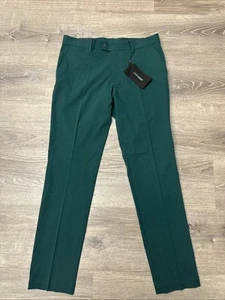 Pantaloni da golf J. Lindeberg uomo 32x32 verde foresta pluviale sportivi alta ventilazione chino - Foto 1 di 10