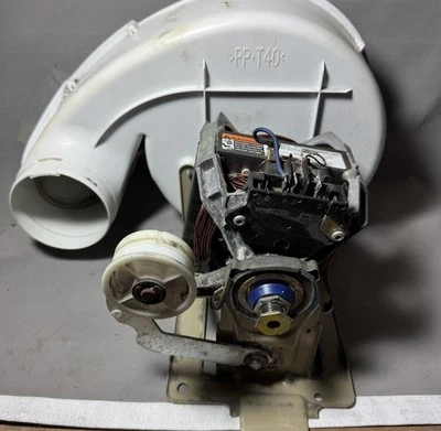 Motor de acionamento por secadora Maytag com ventilador P# 63719070 33002795 WP33002795 - Imagem 1 de 4
