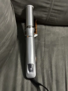 InStyler Original Rotating Hot Iron 1 1/4" Barrel - Silver IS1001 Tested Working - Picture 1 of 14