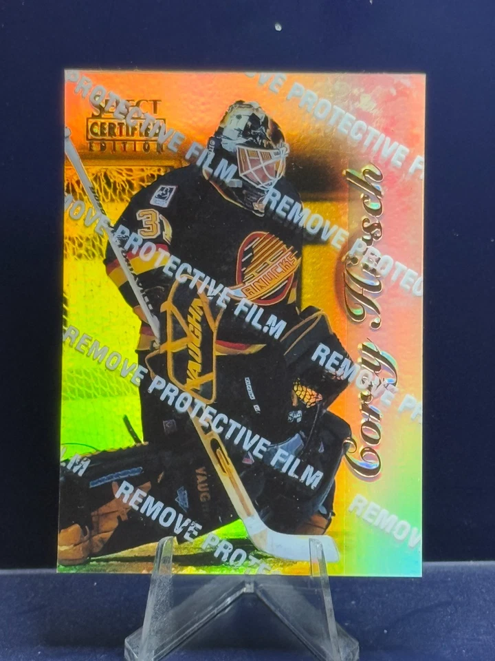 1996-97 Select Certified Hockey #71 Corey HIrsch Mirror Gold Vancouver Canucks - Image 1 of 2