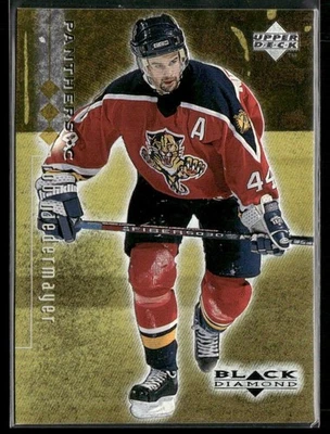 1998-99 UD Black Diamond Rob Niedermayer Triple Diamond /1000 #39 Panthers - Image 1 of 2