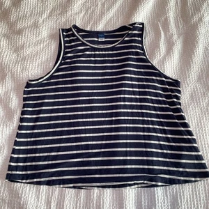Old Navy ärmelloses Tanktop Damen marine gestreift Medium - Bild 1 von 4