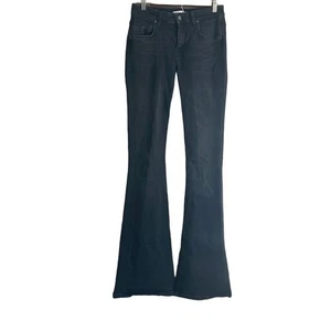 Zara Z1975 Denim Damen Black Wash High Rise Flare Leg Jeans - Bild 1 von 7