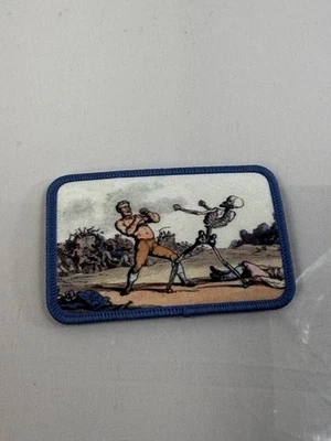 Creepy Co. вышитая нашивка английский танец смерти Хэллоуин - Изображение 1 из 3