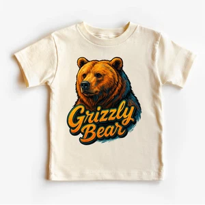 Grizzly Bear Shirt - Zoo Animal Tee - Picture 1 of 7