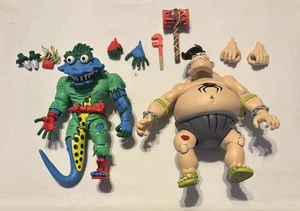 NECA Teenage Mutant Ninja Turtles Cartoon Lot - Tattoo & Wyrm lose Figuren - Bild 1 von 4