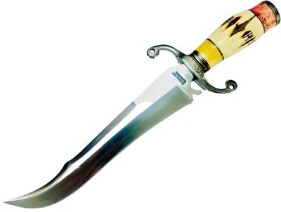 Talheres de impacto feitos sob medida faca de combate rara não usada 16" adaga facas feitas à mão - Imagem 1 de 4