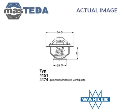417482D ENGINE COOLANT THERMOSTAT WAHLER FOR CITROËN JUMPER 2.8L - Image 1 of 4
