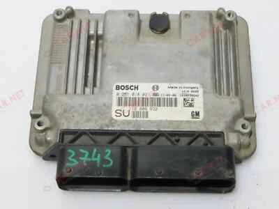 12806932 CENTRALINA MOTORE SAAB 9-3 YS3F 1.9 TTID 132KW Z19DTR BOSCH 0281018031 - Immagine 1 di 4