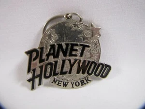 Planet Hollywood New York Key Chain Metal Large 1990s - Picture 1 of 8