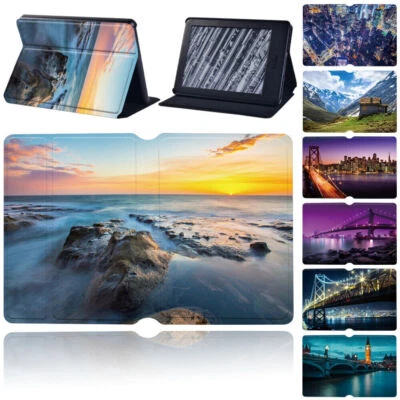 PU Leather Reader Cover Case for Amazon Kindle 8/10/11th/Paperwhite 12345/Scribe