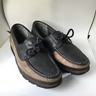 Mephisto Ralyx Designer  Boat Shoe 8.5 US - Brown/Black Leather made in France