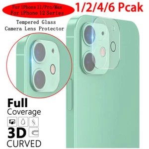 For iPhone 11 Pro Max,12 Pro Max Full Cover Tempered Glass Camera Lens Protector - Picture 1 of 57