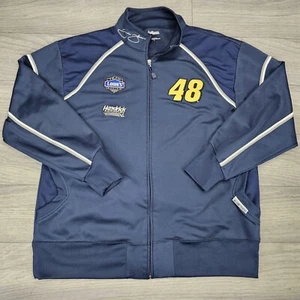 Nascar Men's Large Jimmie Johnson Lowe's Racing Chase Authentics Track Jacket - Picture 1 of 7