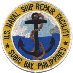 US Naval Ship Repair Facility Subic Bay Philippines Patch - Picture 1 of 6