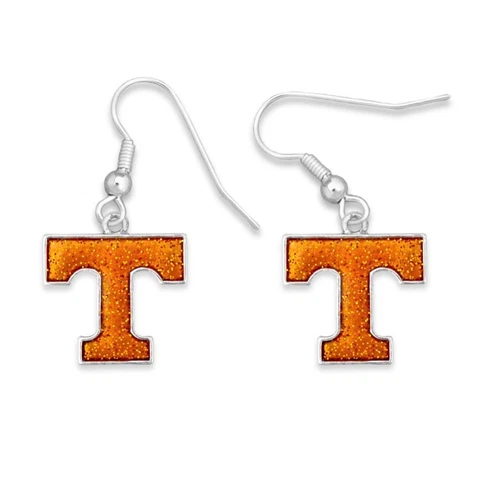 Tennessee Volunteers Game Day Glitter Earrings Jewelry Gift Licensed UT Cover