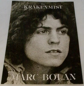 T Rex Marc Bolan Photo Flyer Original Fan Club Émis Brillant 1995 - Picture 1 of 12