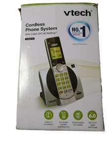 New Vtech DECT 6.0 Cordless Phone System w/ Caller ID Telephone CS6919 - Picture 1 of 4
