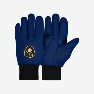 Guantes utilitarios MLB Milwaukee Brewers color palma azul marino con palma azul marino de McArthur - Imagen 1 de 1