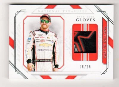 2021 National Treasures NASCAR Race Used GLOVE #RU-AD Austin Dillon 06/25 - Image 1 of 2