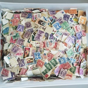 US 100 Francobolli Vintage, Tutti Diversi Usati. 10% francobolli bonus aggiunti. Bello!! - Foto 1 di 4