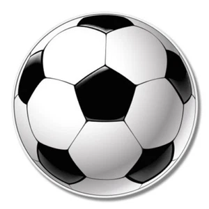 Soccer Ball Car Laptop Phone Vinyl Sticker - SELECT SIZE - Picture 1 of 1