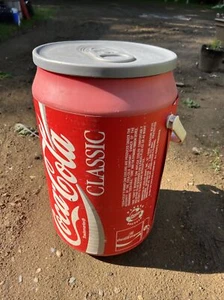 Vintage Coca Cola Coke Classic 20” Tall Can Cooler Kooler Kraft 1993 Red - Picture 1 of 14