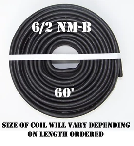 Cable eléctrico Southwire "Romex®" 6/2 NM-B x 60' - Imagen 1 de 2