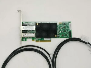HP NC552SFP 10Gb 2-port Ethernet Server Adapter 614506-001 with 2PCS SFP+ Cable - Picture 1 of 10