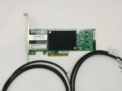 HP NC552SFP 10Gb 2-port Ethernet Server Adapter 614506-001 with 2PCS SFP+ Cable - Image 1 of 4