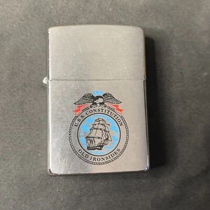 ZIPPO 1993 USS CONSTITUTION OLD IRONSIDE LIGHTER - Picture 1 of 13