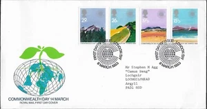 1983 Commonwealth Day First Day Cover with London SW Cancellation - Picture 1 of 2