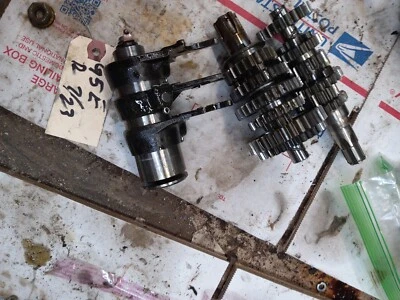 Kawasaki G5 1972-75 100cc transmisión completa con tambor de cambio R Foto 1 de 4