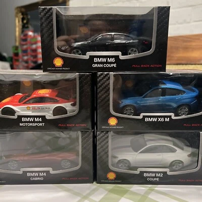 EXTREMLY RARE!!!! CMC 1/43 Scale Model BMW Set Of 5  Shell BMW   - Image 1 of 4