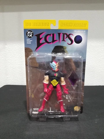 NIP NEW IN PACKAGE DC DIRECT ECLIPS ACTION FIGURE FULLY POSEABLE RARE! VHTF! NIB Cover